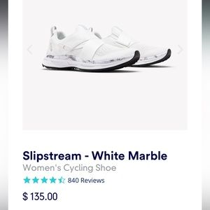 TIEM Slipstream-White Marble Women’s Cycling Shoes